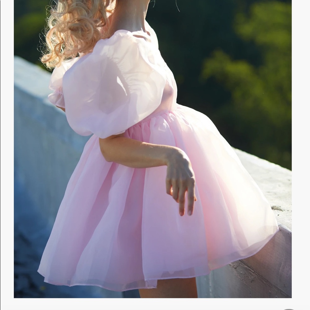 Pink Puff Dress